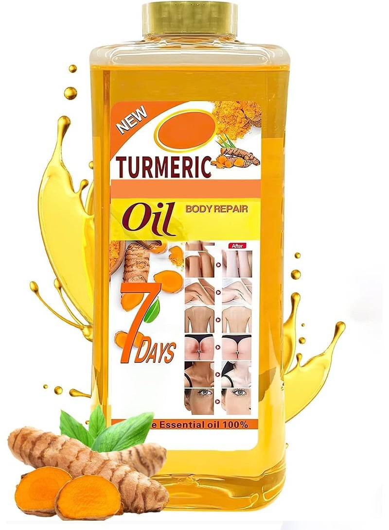 Lucift Soft 7 oil, Soft 7 Turmeric Oil, Soft 7 Turmeric oil for skin, Turmeric Oil For face and Body, Natural Moisturizing Nourishing for Face and Body Oil For All Skin Types
